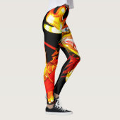 Leggings Zhulong dragon de feu  (Droite)