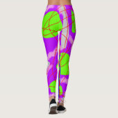 Leggings Zig-Zag Quirky Clown Pantalons esthétique (Dos)
