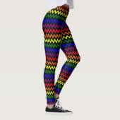 Leggings Zigzag Couleurs de Fierté (Droite)