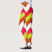 LEGGINGS ZIGZAG PATTERN. (Gauche)