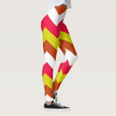 LEGGINGS ZIGZAG PATTERN. (Droite)