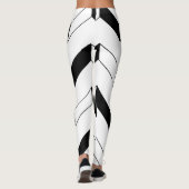 Leggings zigzag pour femmes (Dos)