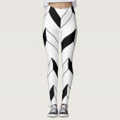 Leggings zigzag pour femmes (Devant)