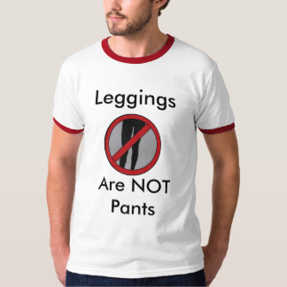 Leggings zijn geen zuigers t-shirt