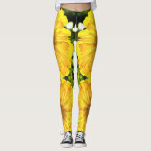 Leggings Zinnia jaune (Devant)