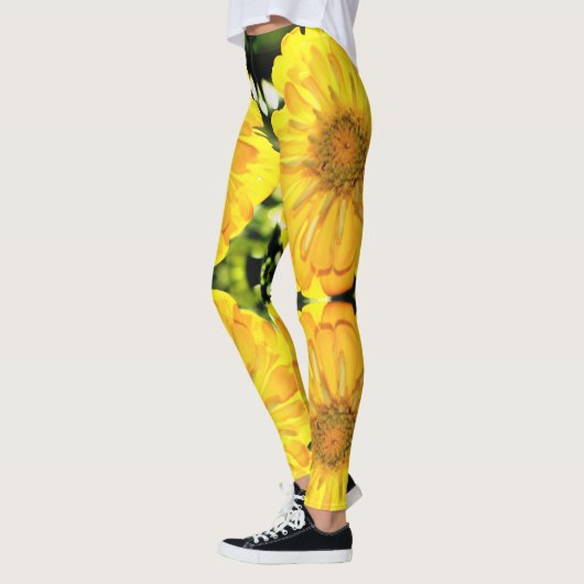Leggings Zinnia jaune (Gauche)