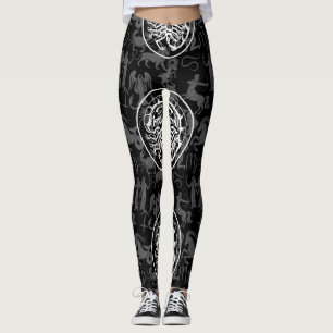 Leggings Zodiac Motif Z02 - Scorpio.w
