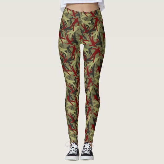 Leggings Zombie Camo (Devant)