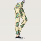 Leggings zombie d'halloween beige (Droite)