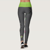 Leggings Zombie fou ! ! Zombie XOXO (Dos)
