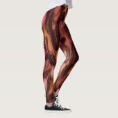 Leggings Zones léopard Motif animal africain (Droite)