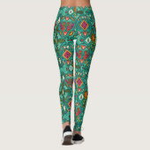 Leggings zoryana turquoise (Dos)