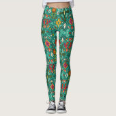 Leggings zoryana turquoise (Devant)