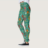 Leggings zoryana turquoise (Gauche)