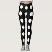 Leggings zwart-wit (Voorkant)