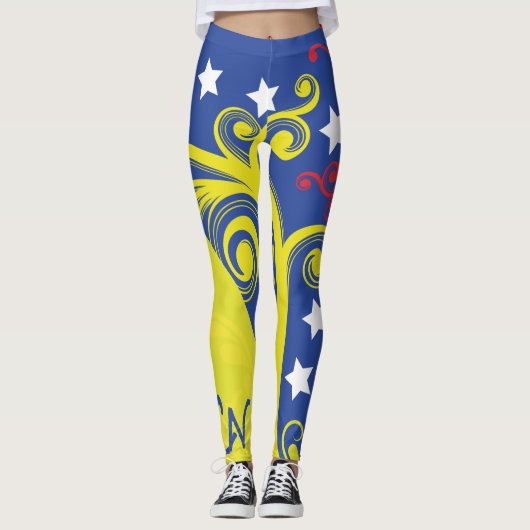 Leggins I Love Venezuela Leggings (Voorkant)