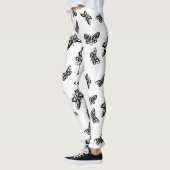 Leggins Moths Pattern Leggings (Links)