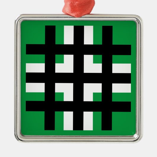 Legioen van de aartsengel Michael Metalen Ornament (Voorkant)