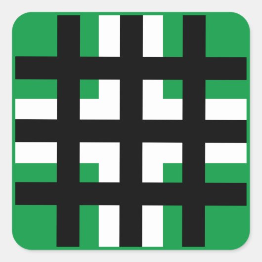 Legioen van de aartsengel Michael Vierkante Sticker (Voorkant)