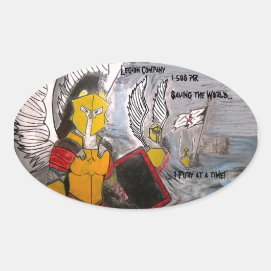 Legion Company Kleur Sticker (Voorkant)