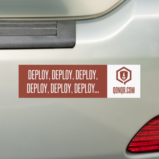Legion Deploy Bumpersticker (Op auto)