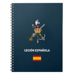 Legion Española paspoort telefoonhoesje Notitieboek