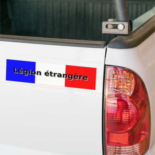 Legion etrangere bumpersticker (Op Truck)
