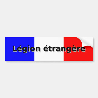 Legion etrangere bumpersticker