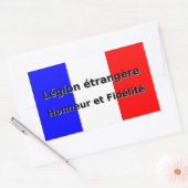 Legion etrangere - Honneur et Fidelite Rechthoekige Sticker (Envelop)