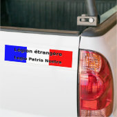 Legion etrangere - Legio Patria Nostra Bumpersticker (Op Truck)