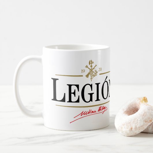 Legión Koffiemok (Met donut)