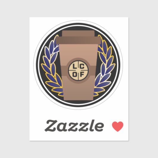 Legion of Coffee Vinyl Sticker (Vel)
