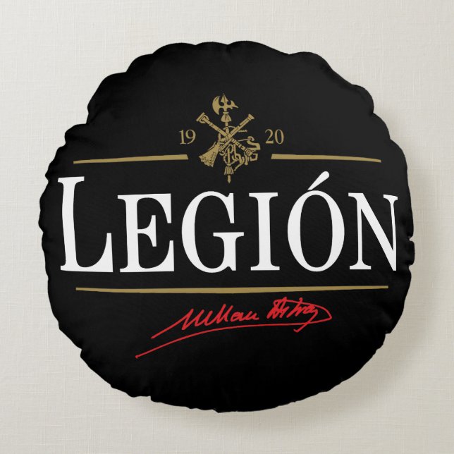 Legión Rond Kussen (Voorkant)