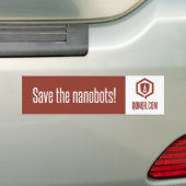 Legion Save Nanobots Bumpersticker (Op auto)