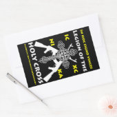 Legion van het Heilige Kruis Rechthoekige Sticker (Envelop)