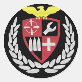 Legionair airsoft team ronde sticker