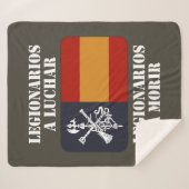 Legionarios a luchar 2 sherpa deken (Voorkant (horizontaal))