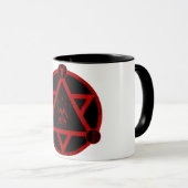 L'église de Lucifer - tasse officielle de Coffe de (Devant droit)