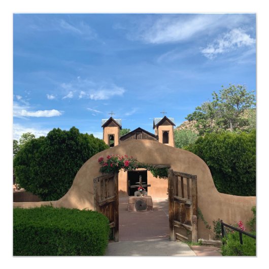 L'église Santuario de Chimayo photographie catholi (Devant)