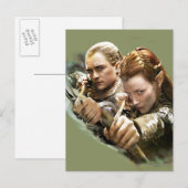LEGOLAS GREENLEAF™ en TAURIEL™ Graphic Briefkaart (Voorkant / Achterkant)