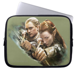 LEGOLAS GREENLEAF™ en TAURIEL™ Graphic Laptop Sleeve