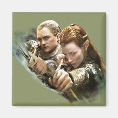 LEGOLAS GREENLEAF™ en TAURIEL™ Graphic Magneet (Voorkant)