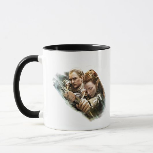 LEGOLAS GREENLEAF™ en TAURIEL™ Graphic Mok (Links)