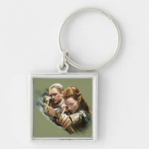 LEGOLAS GREENLEAF™ en TAURIEL™ Graphic Sleutelhanger