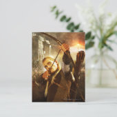 LEGOLAS GREENLEAF™ in actie Briefkaart (Staand voorkant)