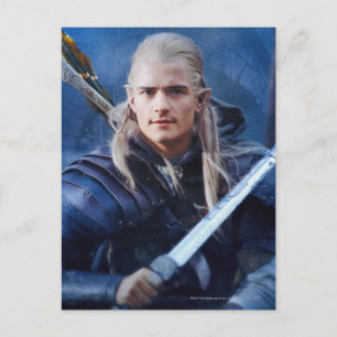 LEGOLAS GREENLEAF™ in blauw Briefkaart