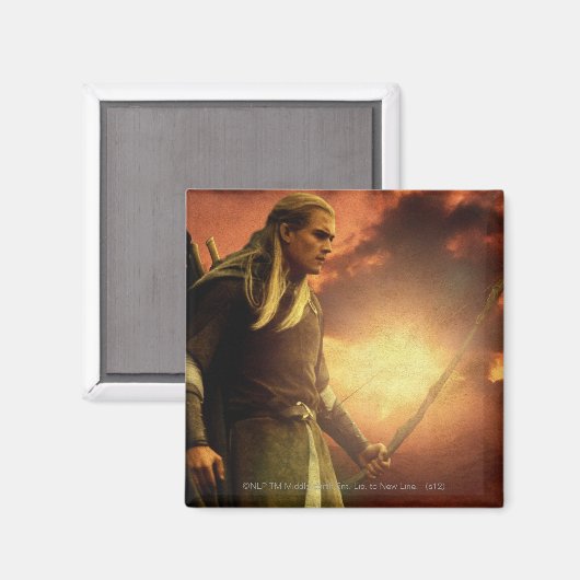 LEGOLAS GREENLEAF™ met Boog Magneet (Voorkant / Achterkant)