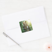 LEGOLAS GREENLEAF™ met strik Vierkante Sticker (Envelop)