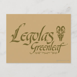 LEGOLAS GREENLEAF™-naam Briefkaart