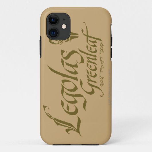 LEGOLAS GREENLEAF™-naam Case-Mate iPhone Case (Achterkant)